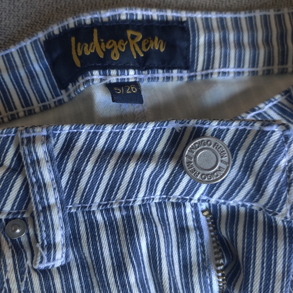 Striped Jeans